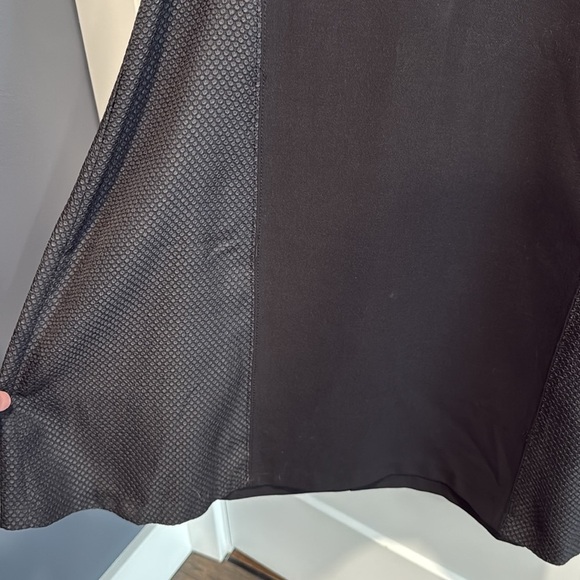 Ann Taylor Black Textured Midi Dress - Picture 6 of 11